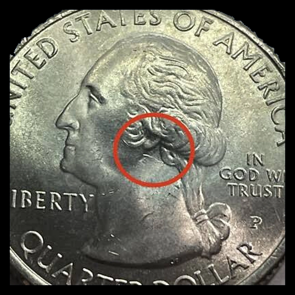 2021 Washington America the Beautiful Quarters: Die Clash