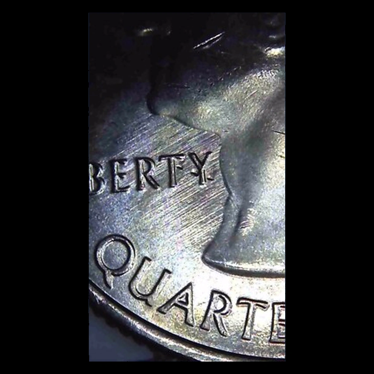 2021 Washington America the Beautiful Quarters: Die Gouge