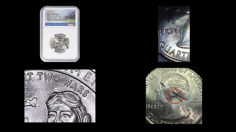 2021 America the Beautiful Quarter Errors — error coin photographs