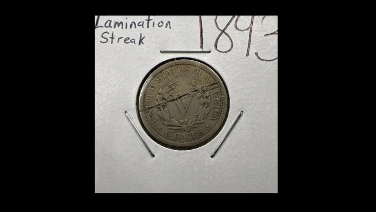 1893 Nickel Errors — error coin photographs