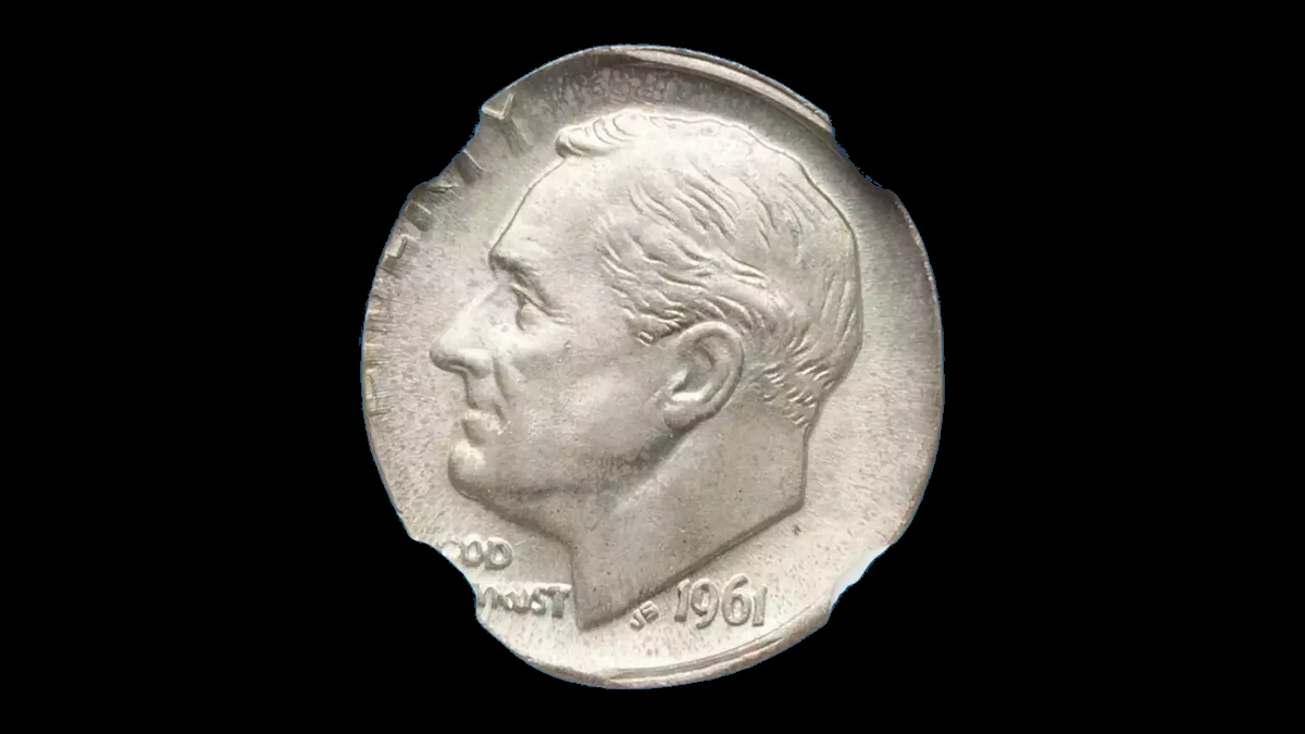 1961 Roosevelt Dime: Elliptical Planchet