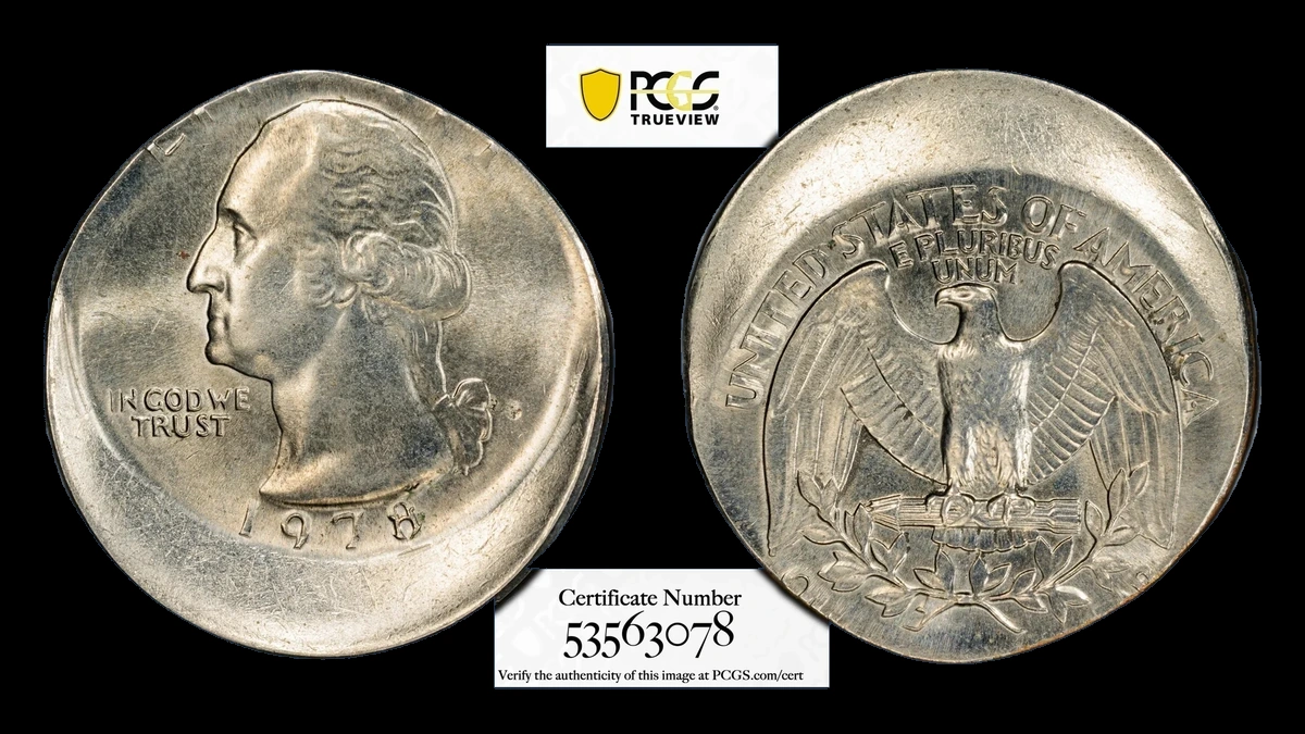 1978 Washington Quarter: Off-Center Strike