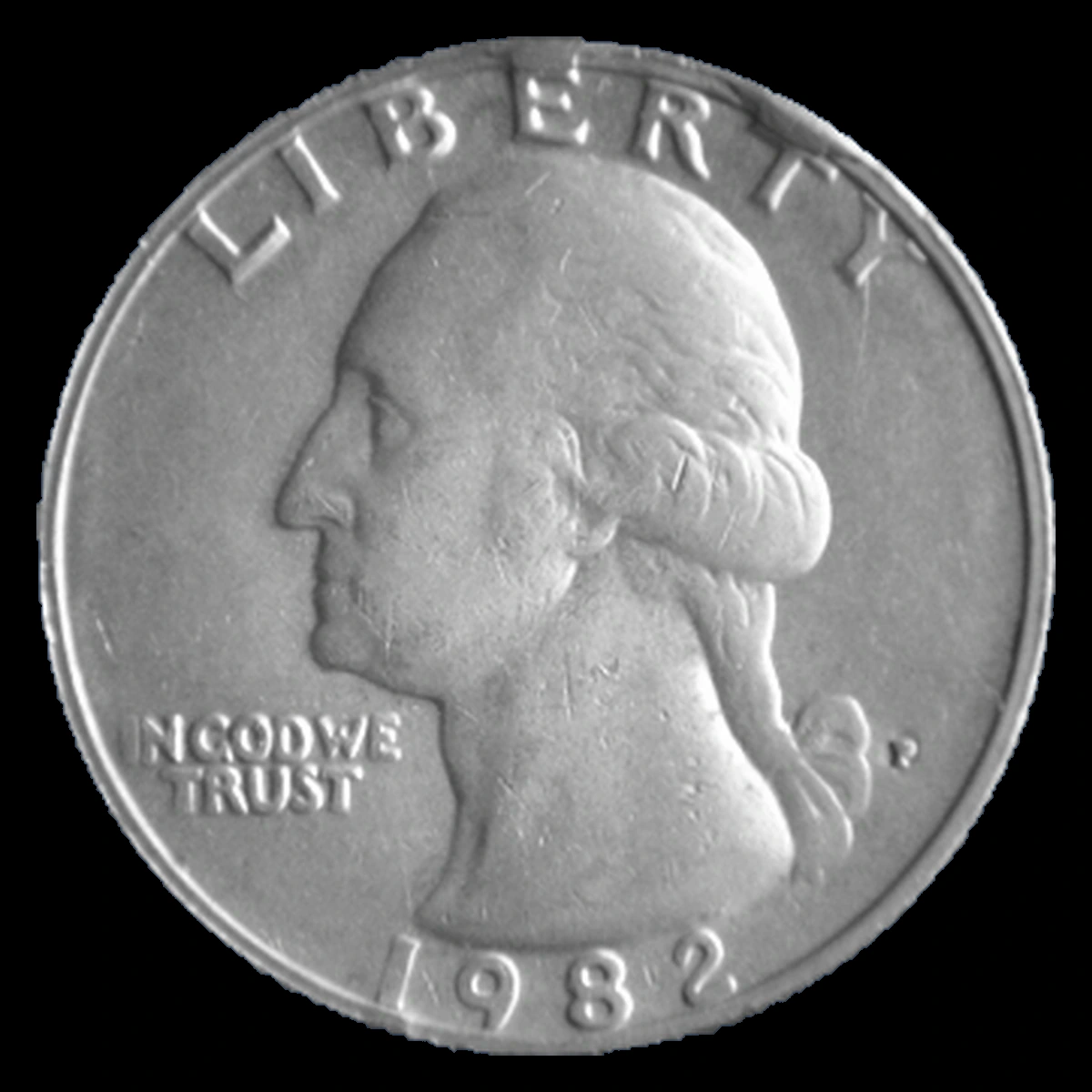 1982 Washington Quarter: Die Break