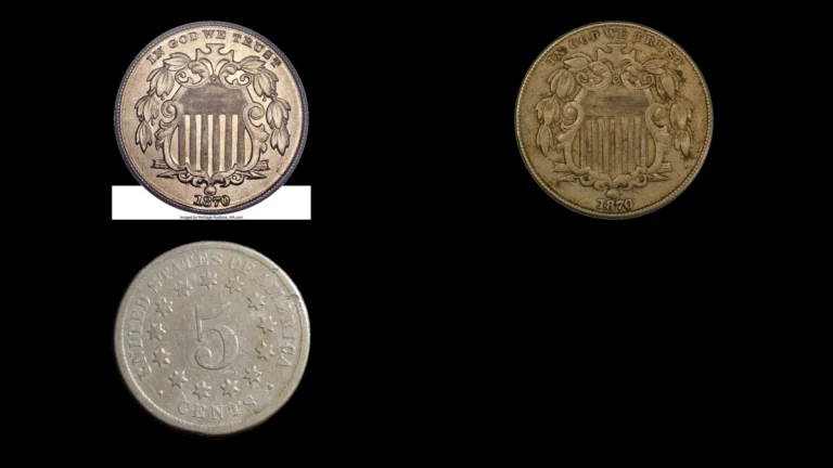 1870 Nickel Errors — error coin photographs