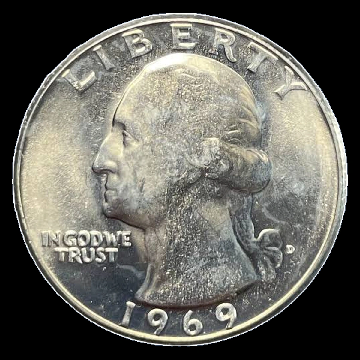 1969 Washington Quarter: Annealing Error