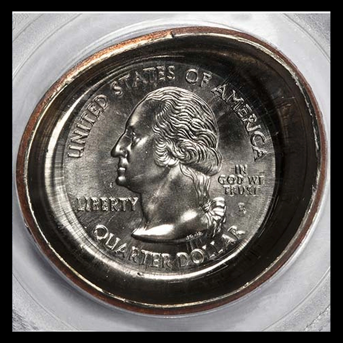 2007 Washington 50 States Quarters: Die Cap