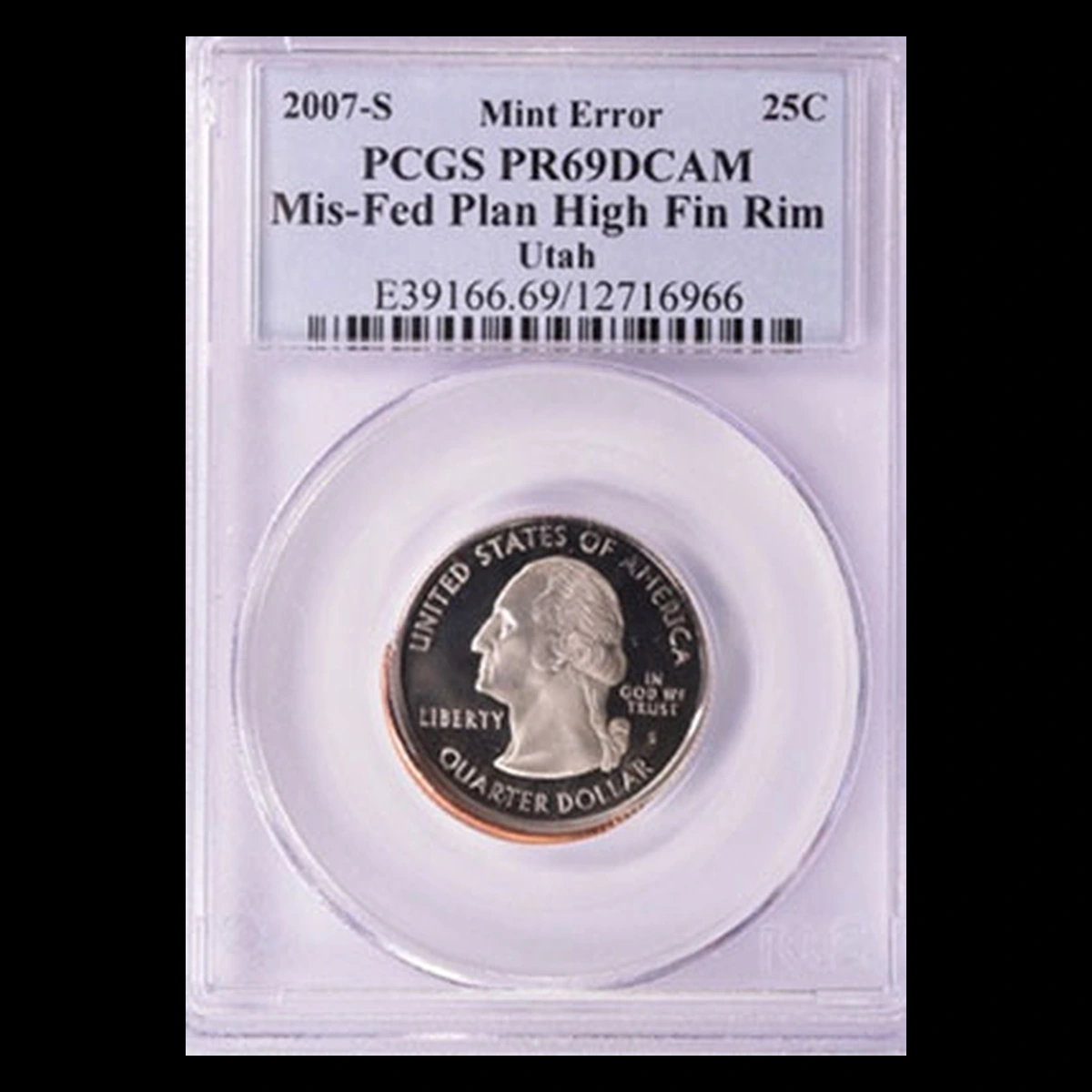 2007 Washington 50 States Quarters: Collar Error