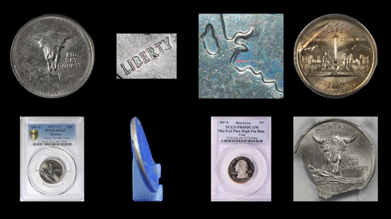 2007 Quarter Errors — error coin photographs