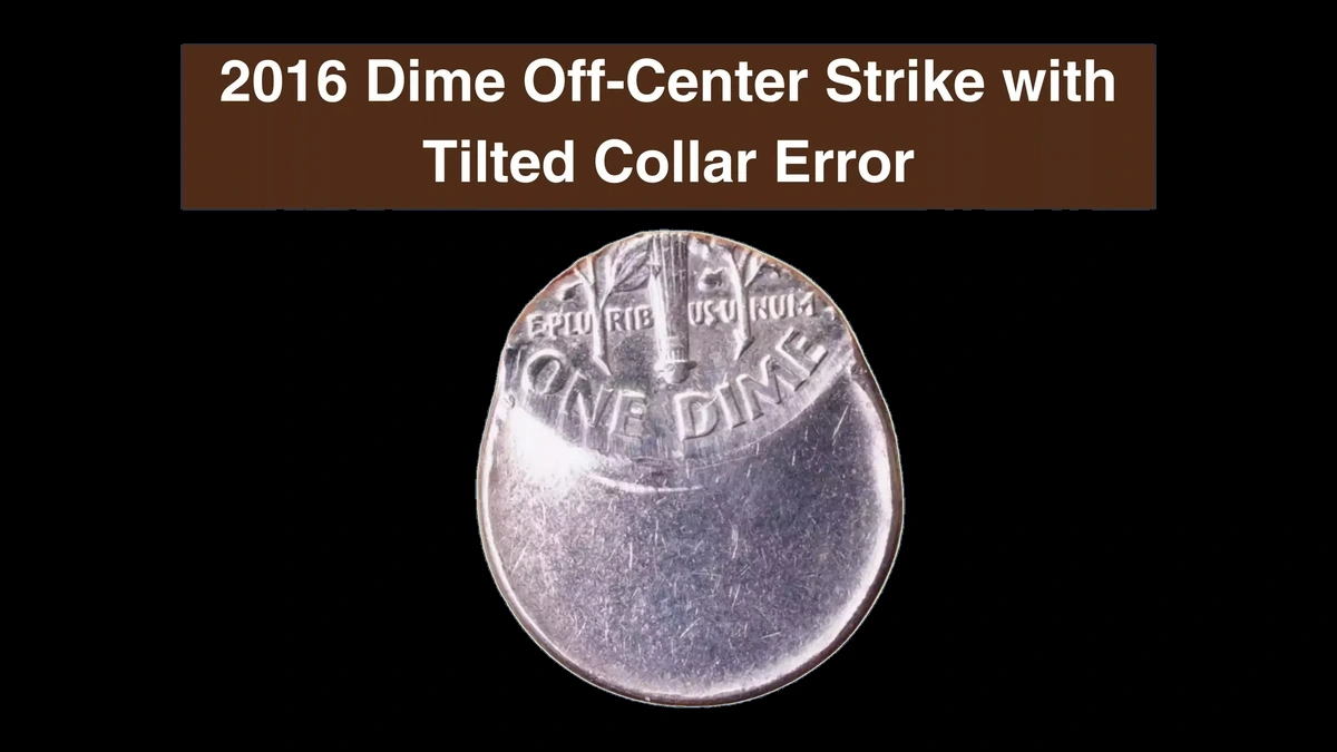 2016 Roosevelt Dime: Off-Center Strike