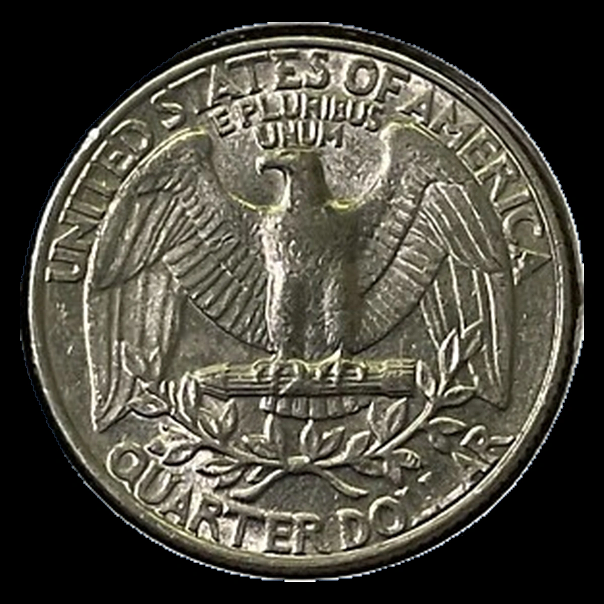 1987 Washington Quarter: Die Crack