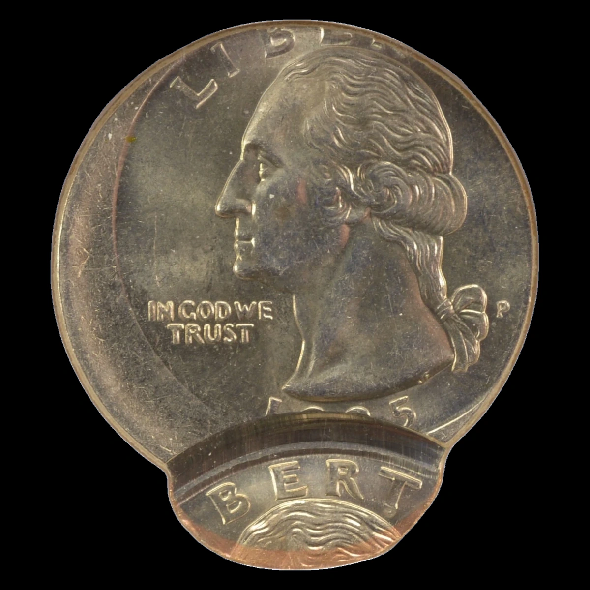 1995 Washington Quarter: Double Strike with Off-Center Second Strike