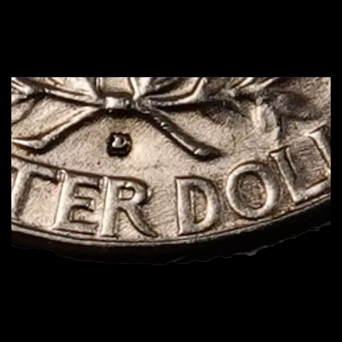 1932 Washington Quarter: Repunched Mintmark