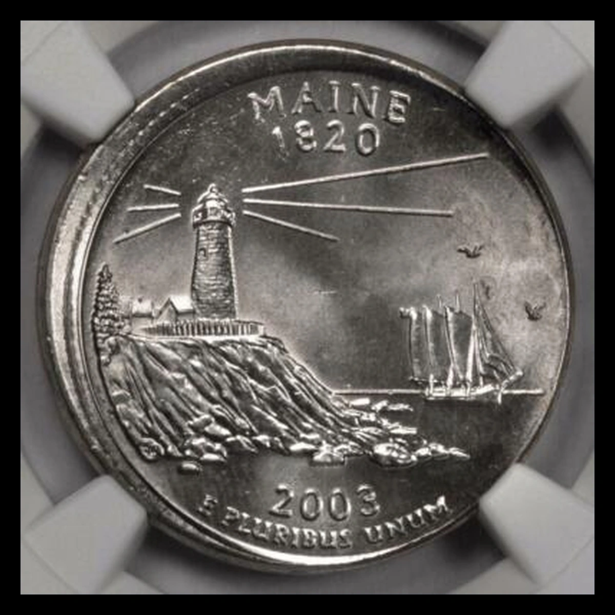 2003 Quarter: Maine — Off-Center Strike