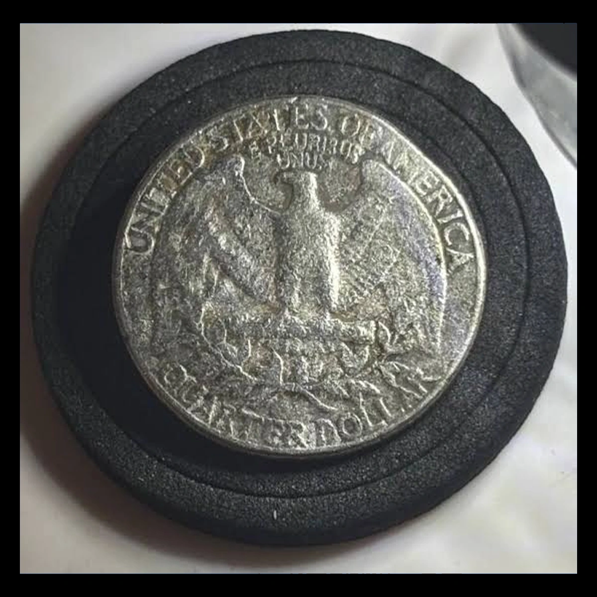 1991 Washington Quarter: Lamination