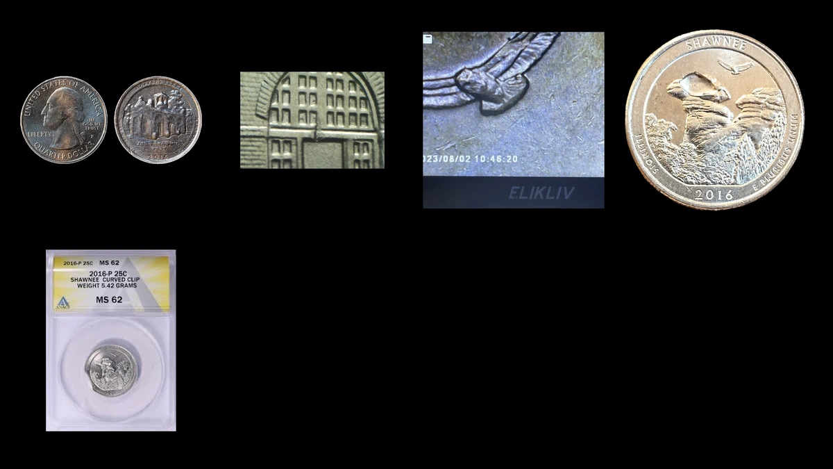 2016 Quarter Errors — error coin photographs