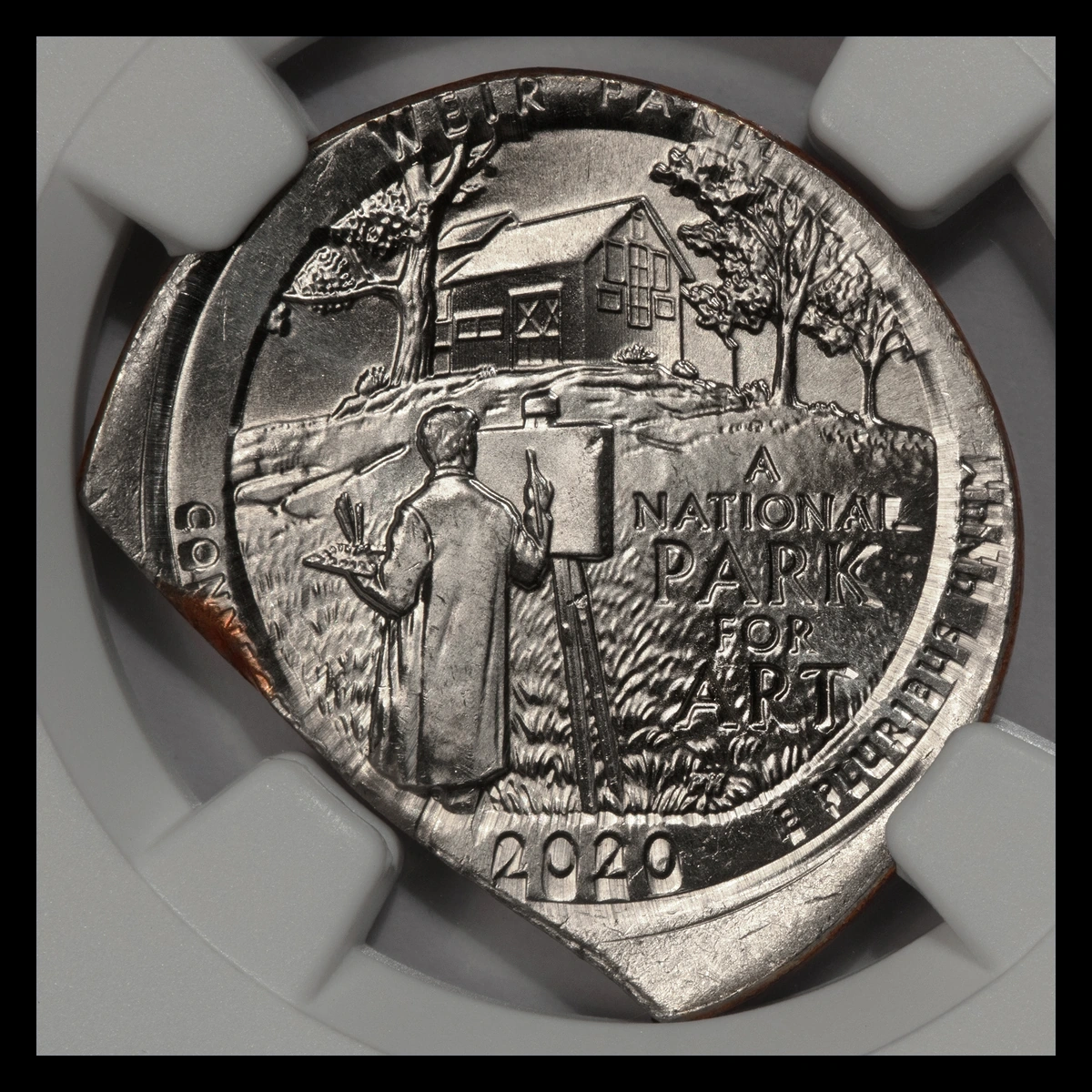 2020 Quarter: Off-Center Strike with Straight Clip — Weir Farm