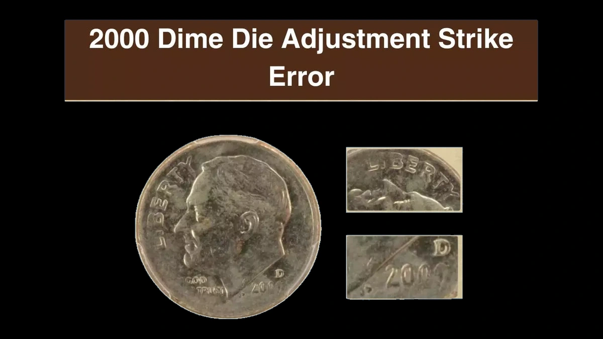 2000 Roosevelt Dime: Die-Adjustment / Low-Pressure Strike