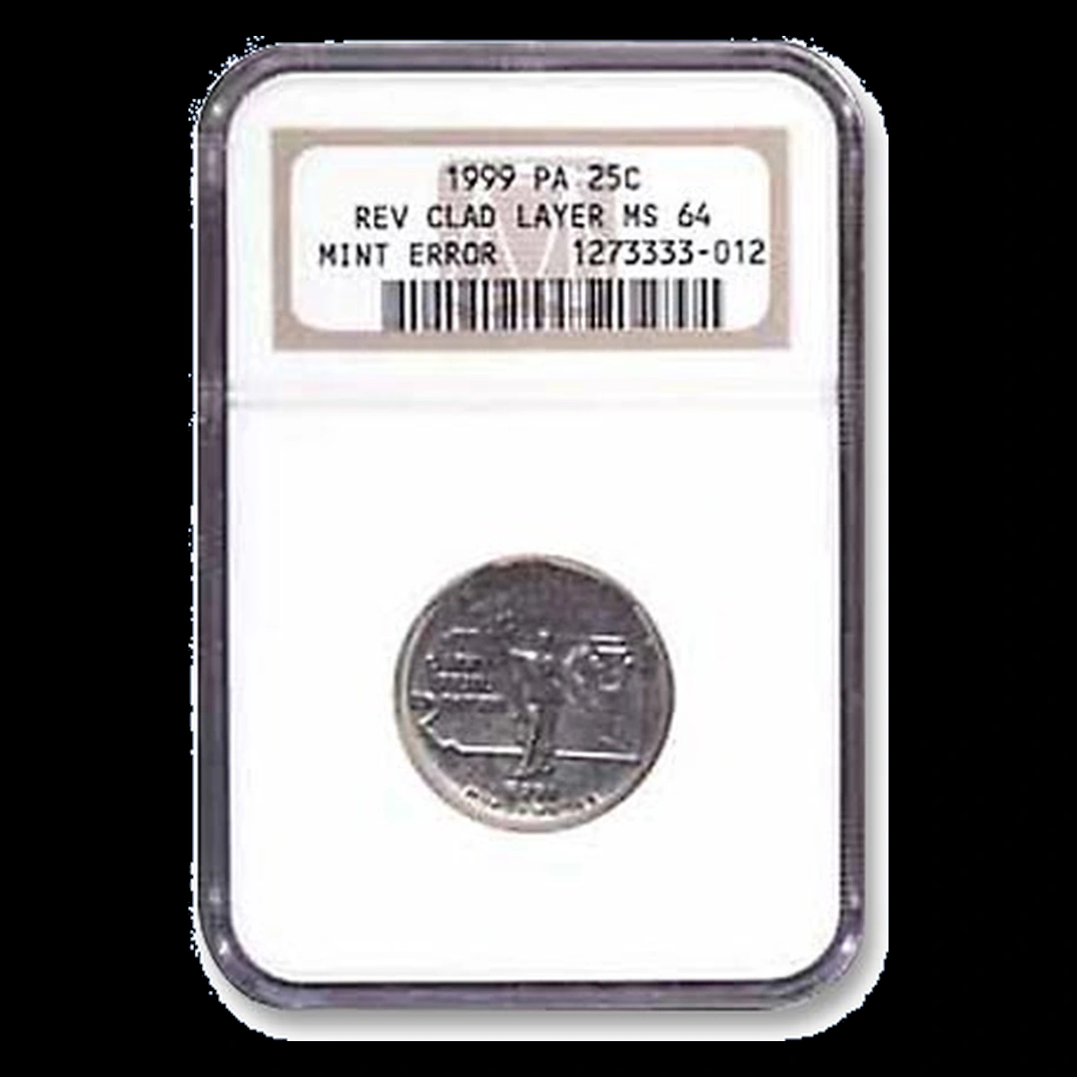 1999 Washington 50 States Quarters: Split Planchet