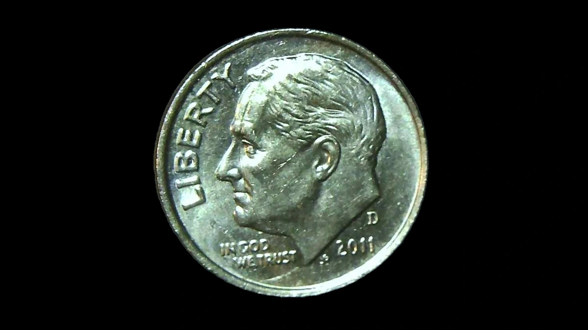 2011 Dime Errors — error coin photographs