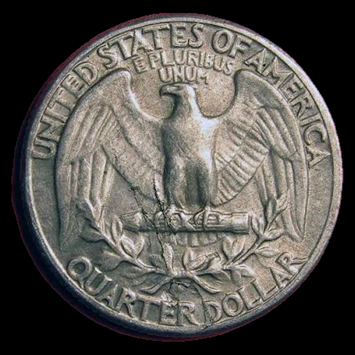 1941 Washington Quarter: Lamination