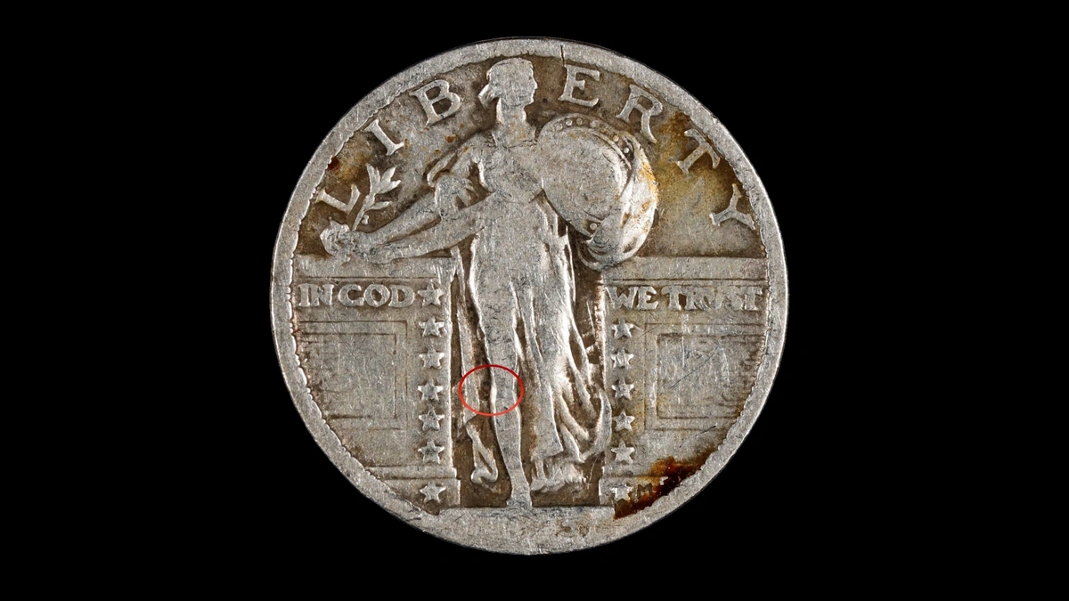 1923 Quarter Errors — error coin photographs