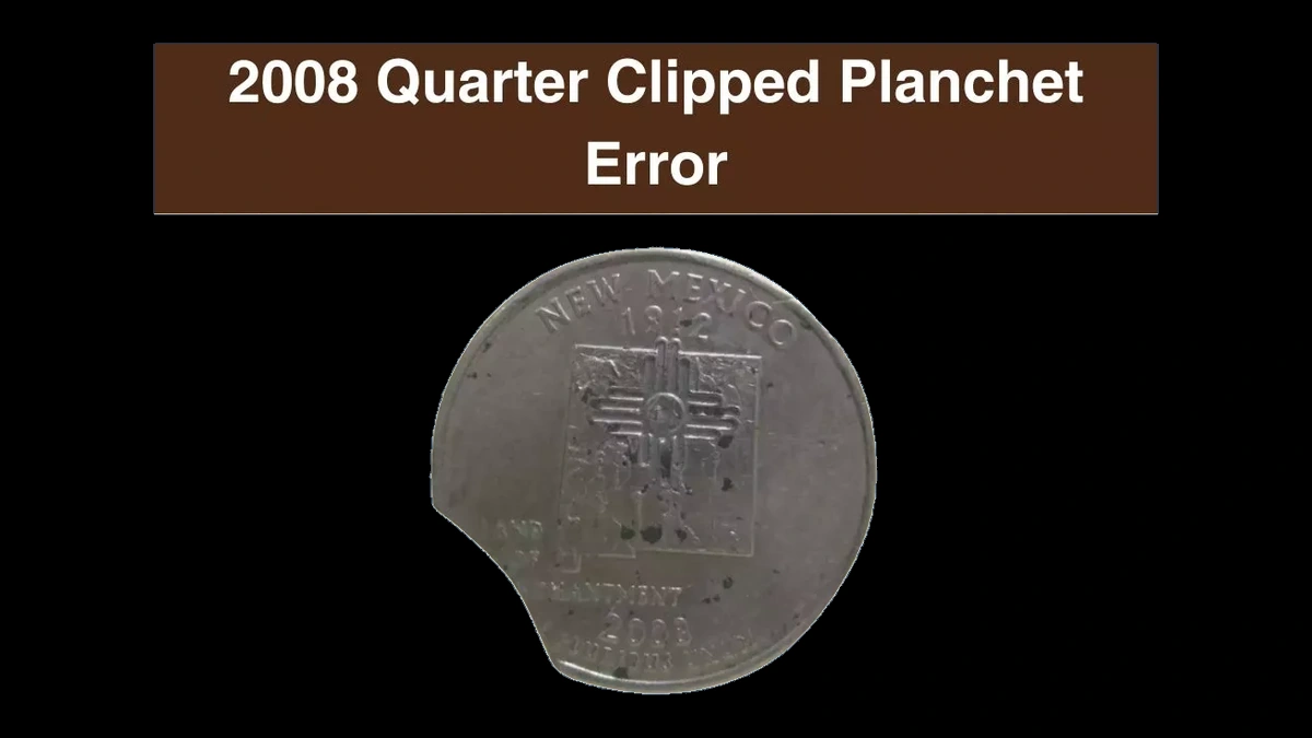 2008 Quarter: Clipped Planchet
