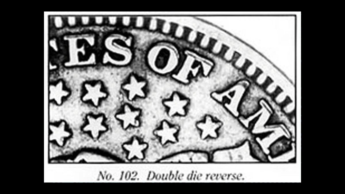 1915 Barber Quarter: Doubled Die Reverse