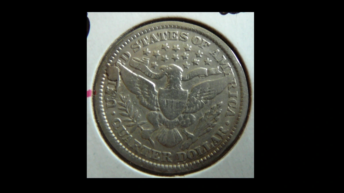 1899 Quarter Errors — error coin photographs