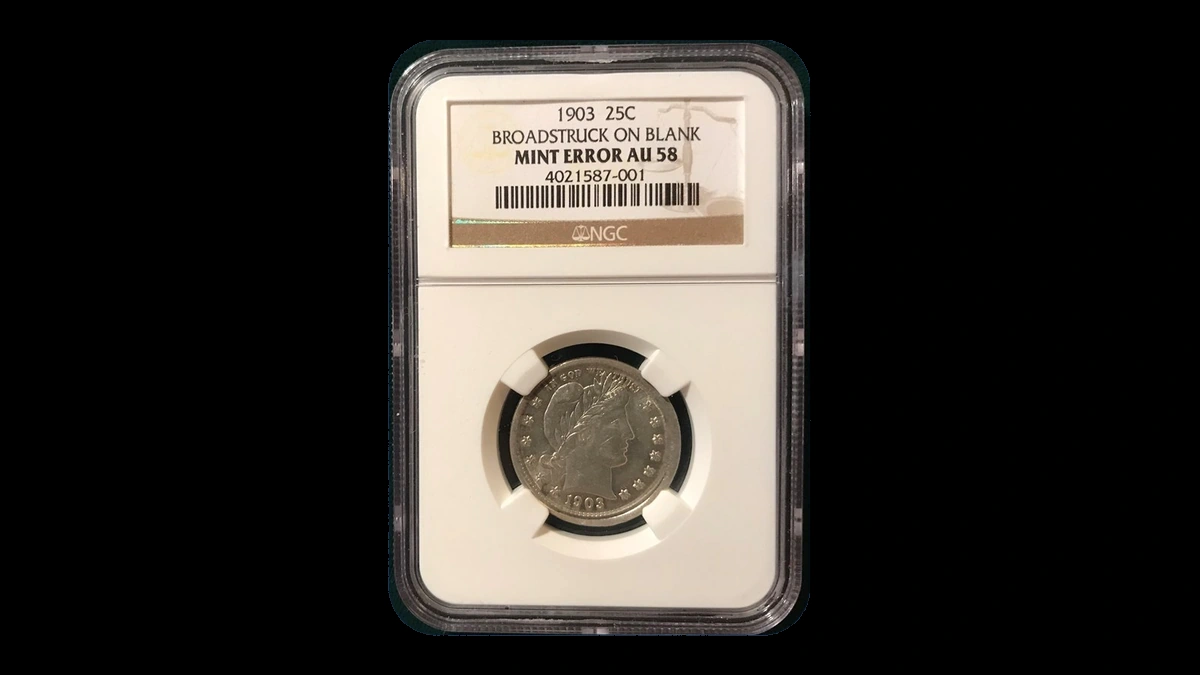 1903 Barber Quarter: Broadstrike