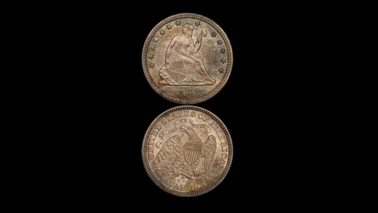 1871 Quarter Errors — error coin photographs