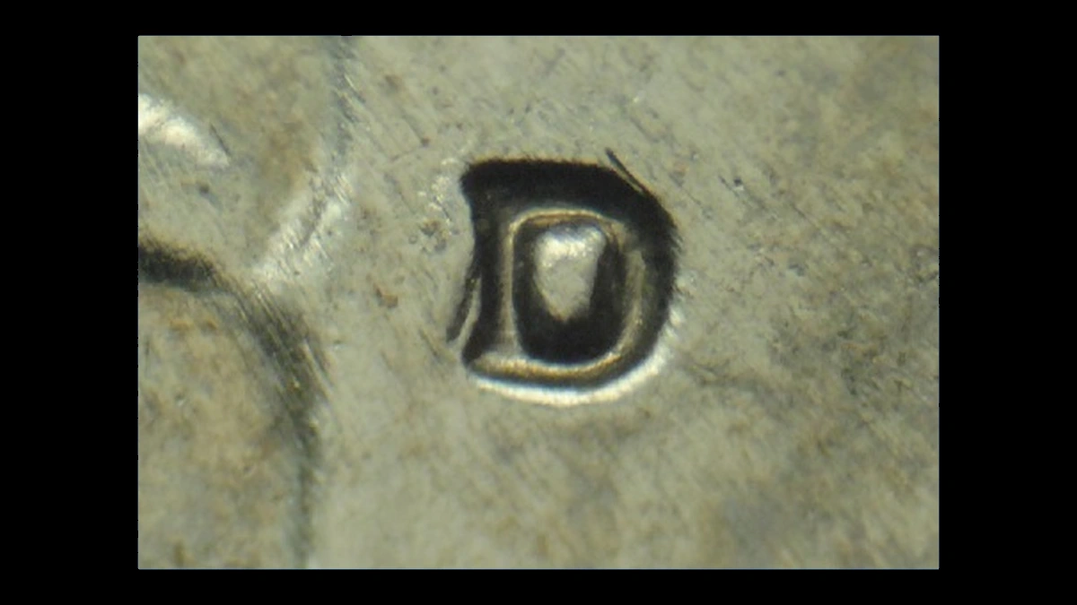 1970 Washington Quarter: Repunched Mintmark
