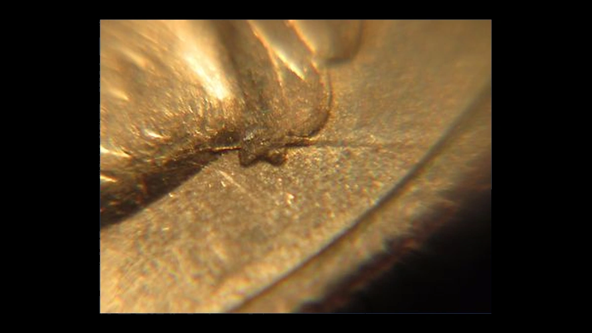1992 Washington Quarter: Die Crack / Die Chip