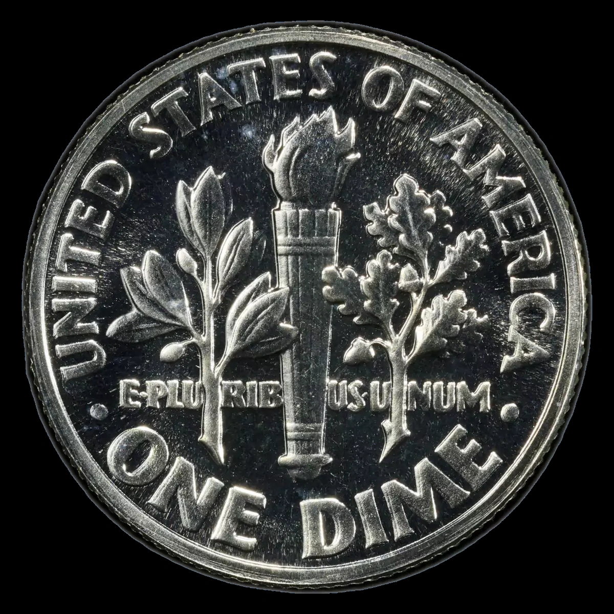1963 Roosevelt Dime: Proof Doubled Die Reverse