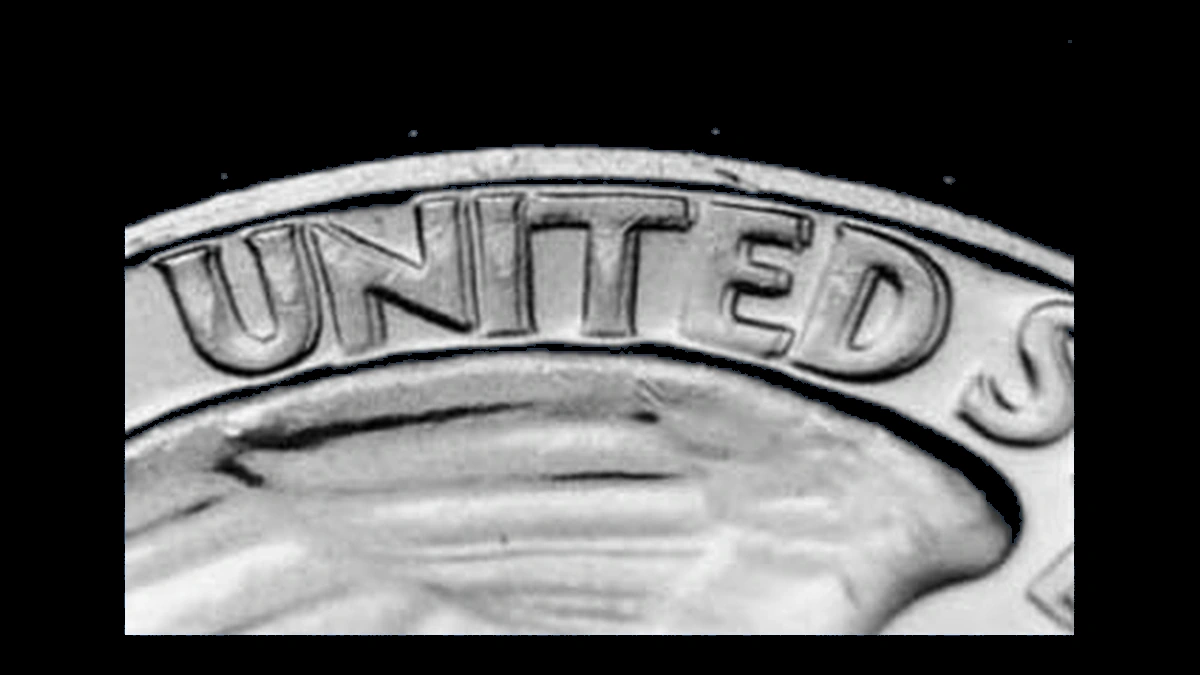 1966 Washington Quarter: Doubled Die Reverse