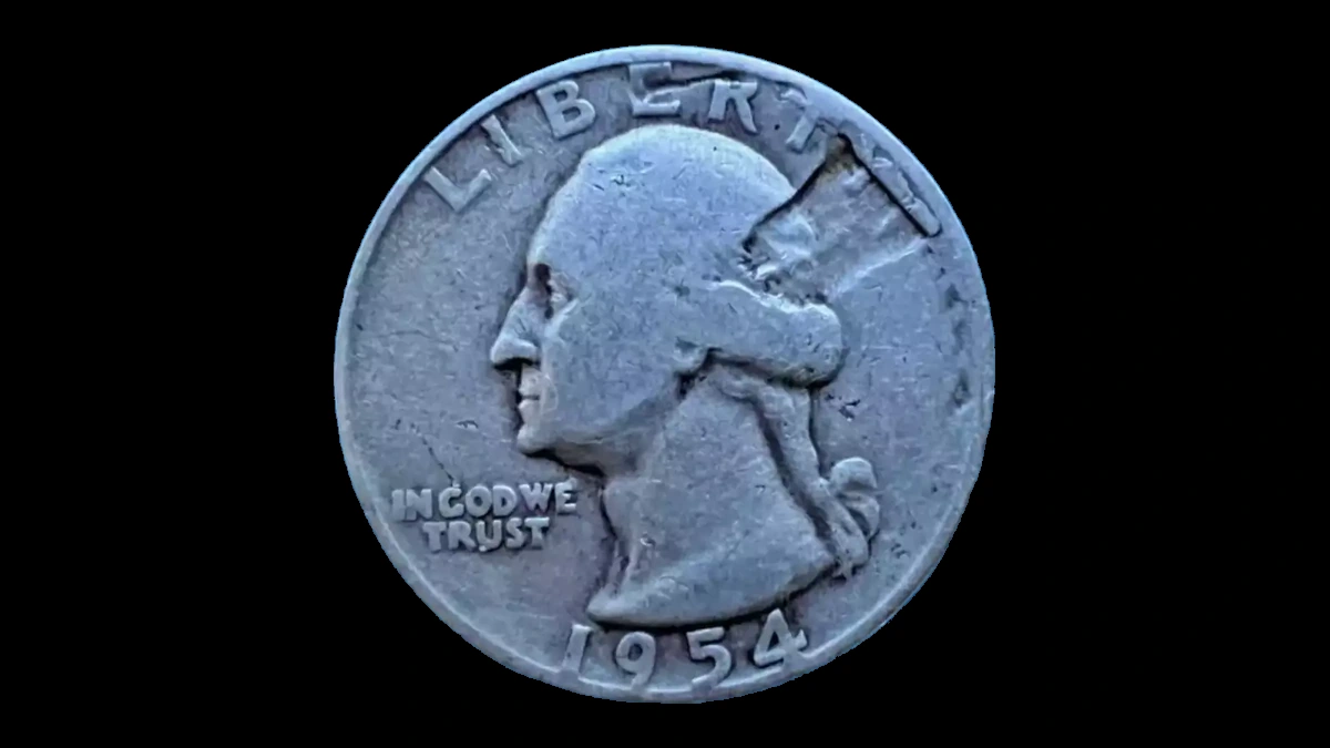 1954 Washington Quarter: Lamination
