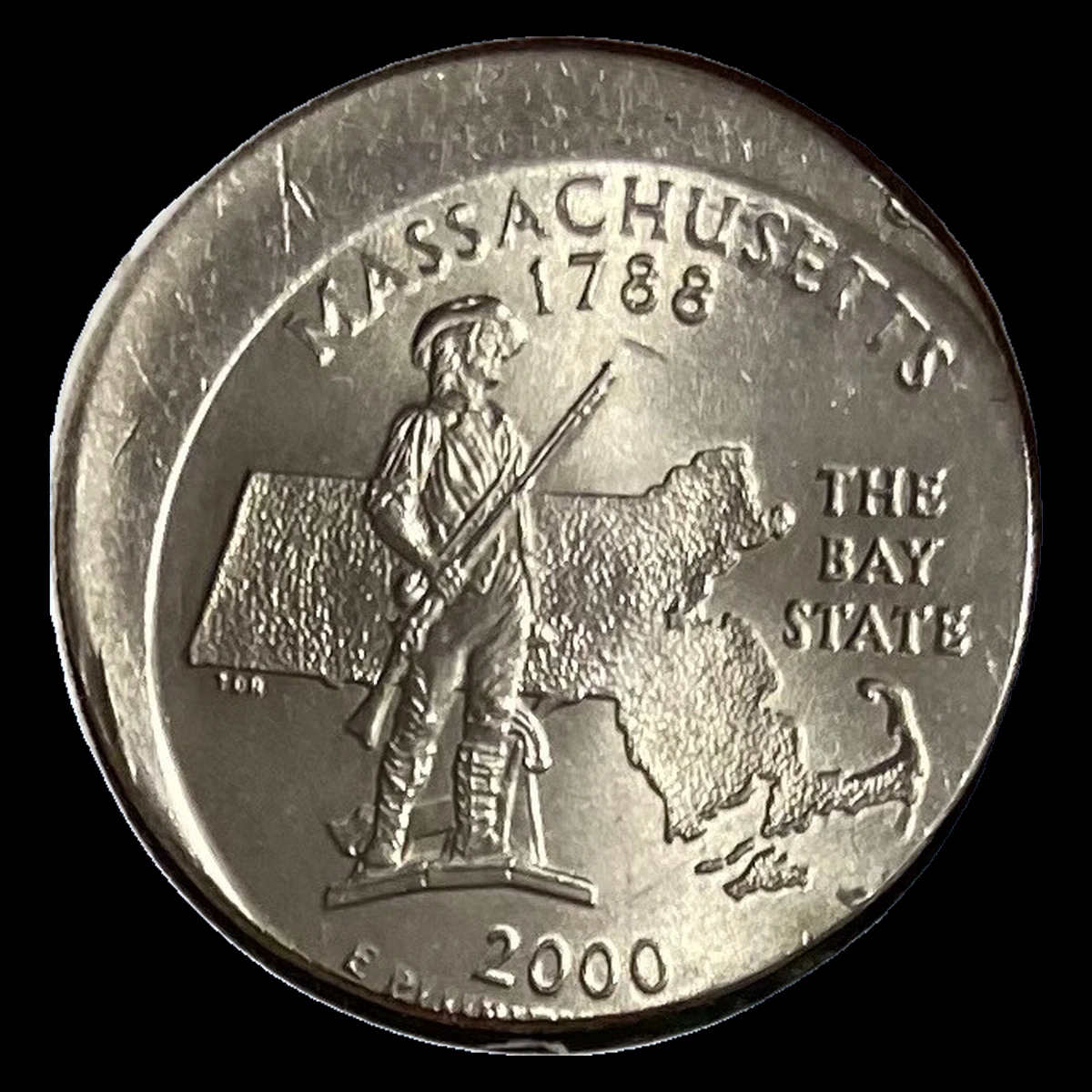 2000 Quarter: Massachusetts — Off-Center Strike