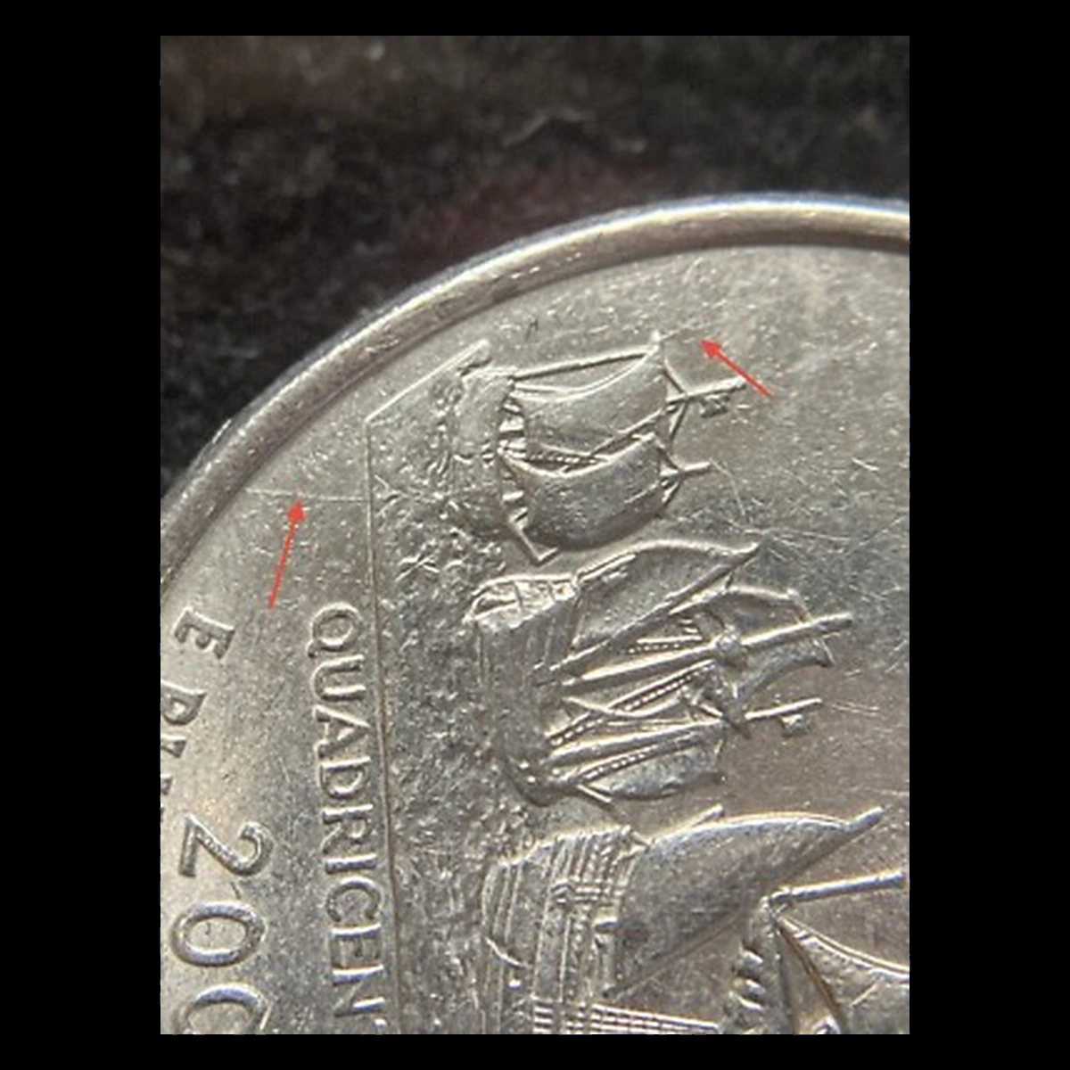 2000 Quarter: Die Crack / Die Chip