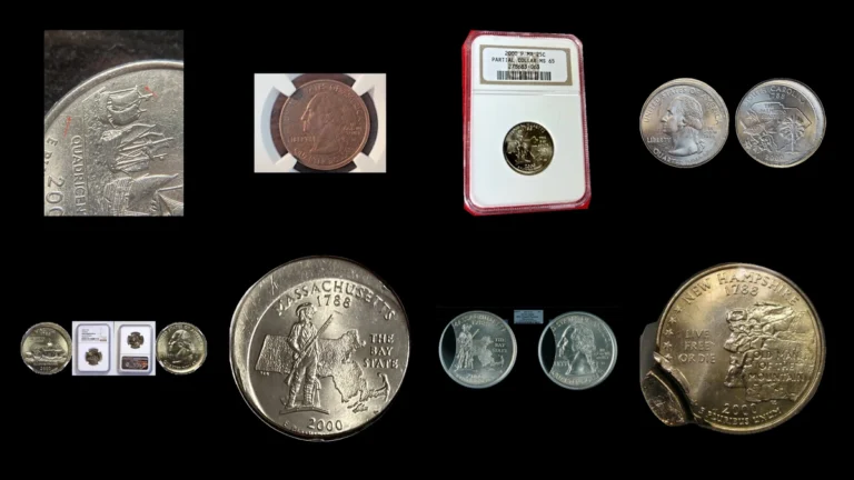 2000 Quarter Errors — error coin photographs