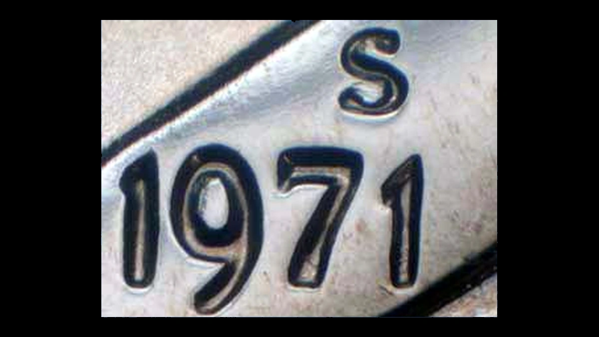 1971 Roosevelt Dime: Doubled Die