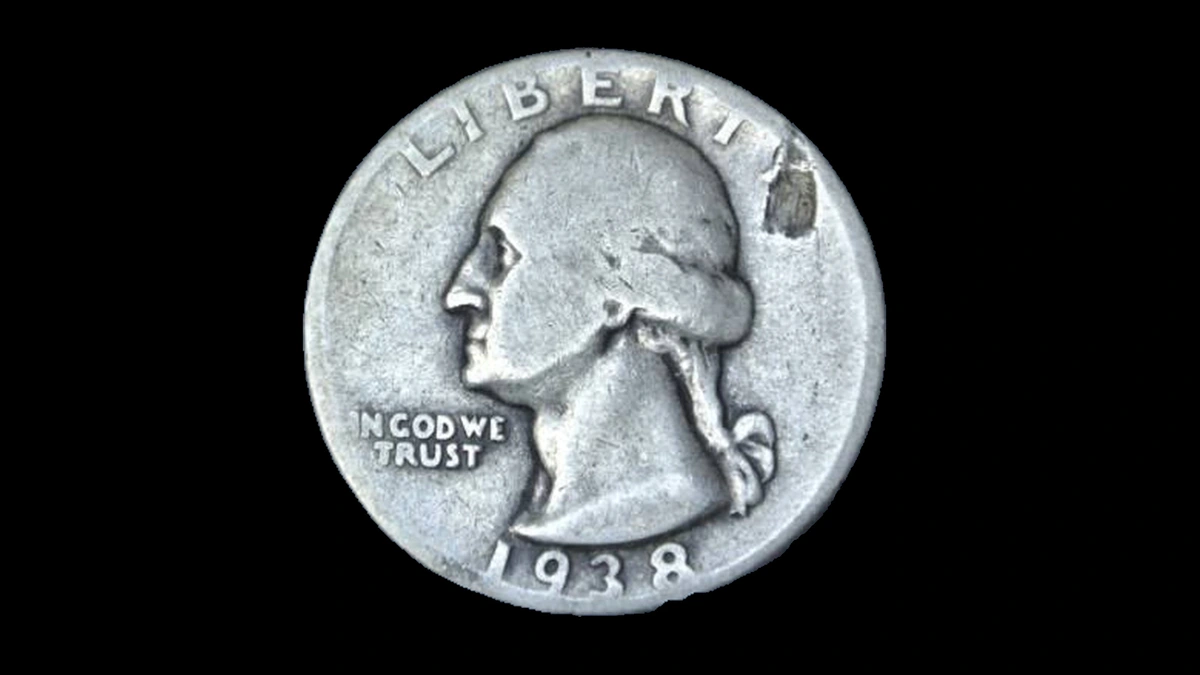 1938 Quarter Errors — error coin photographs