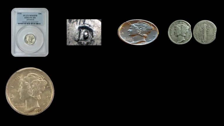 1936 Dime Errors — error coin photographs