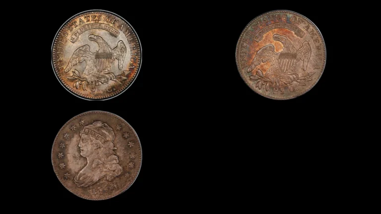 1821 Quarter Errors — error coin photographs
