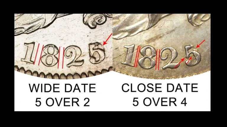 1825 Quarter Errors — error coin photographs