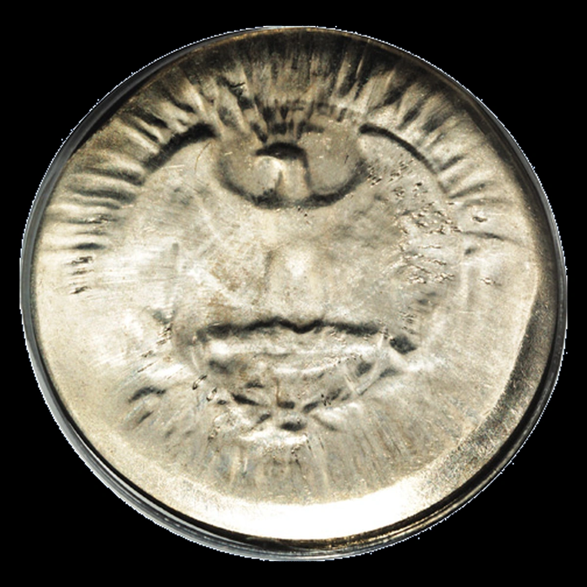 1967 Washington Quarter: Broadstrike with a Retained Matching Clad-Layer Error