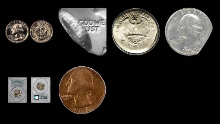1967 Quarter Errors — error coin photographs