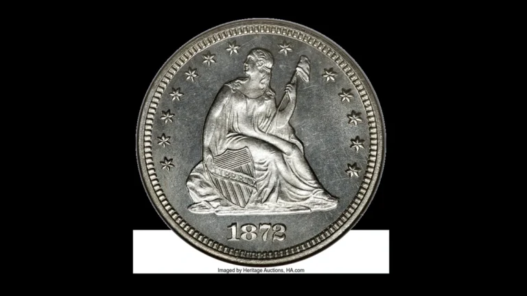 1872 Quarter Errors — error coin photographs