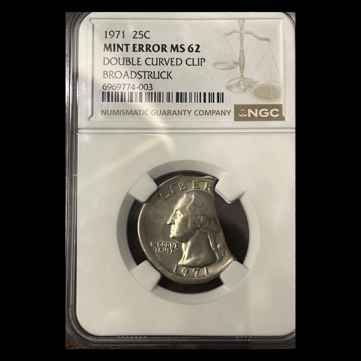 1971 Washington Quarter: Broadstrike