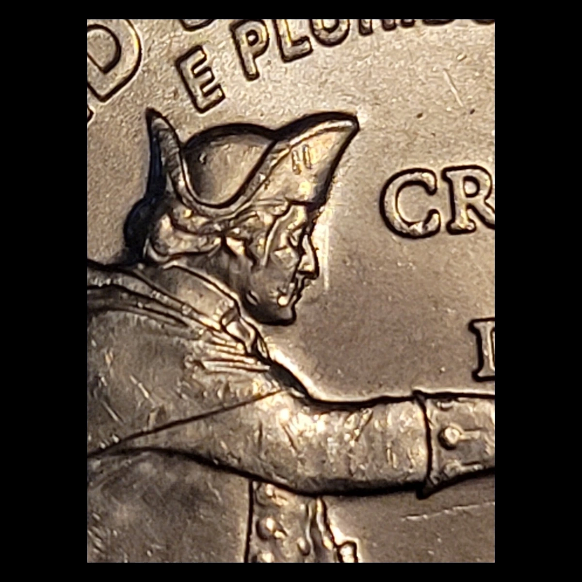 2021 Washington Crossing the Delaware Quarters: Die Clash