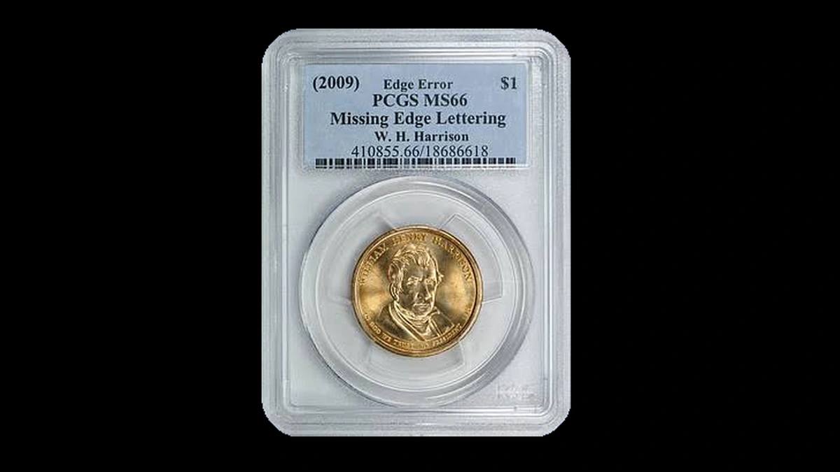 2009 Presidential Dollar Errors — error coin photographs