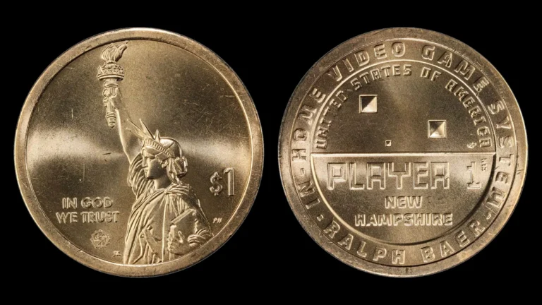 2021-P NH Pos.A American Innovation Dollar, obverse and reverse